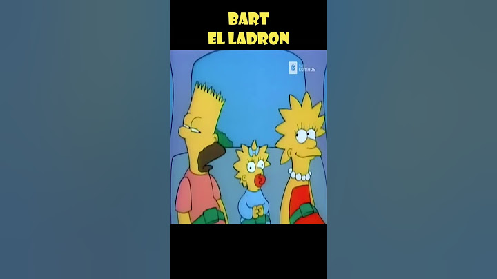 Los Simpson   Bart el Ladron