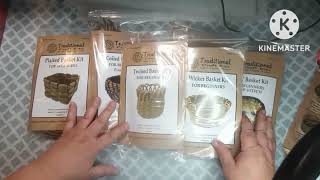 Traditional Craft Kits! #craftkits #basketweaving