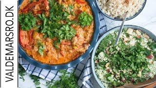 Hakkebøf i fad - nem opskrift på hakkebøf i cremet tomatsauce