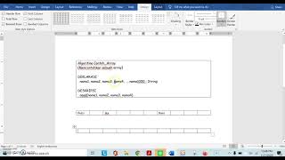 35. Apa itu Array? Mengapa Menggunakan Array dan Bagaimana Penyimpanannya