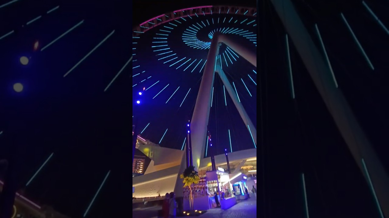 Blue water dubai दुबई का wonderful जगह