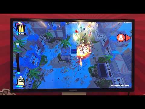 Pequeño Gameplay de Serious Sam I Hate Running Backwards en la Gamescom 2017