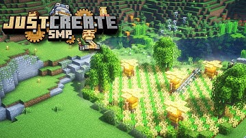 I Built An Automatic Field In Minecraft Create | Just Create SMP
