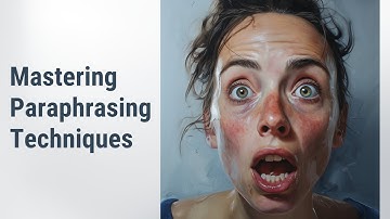 Paraphrasing Techniques: Mastering the Art of Avoiding Plagiarism