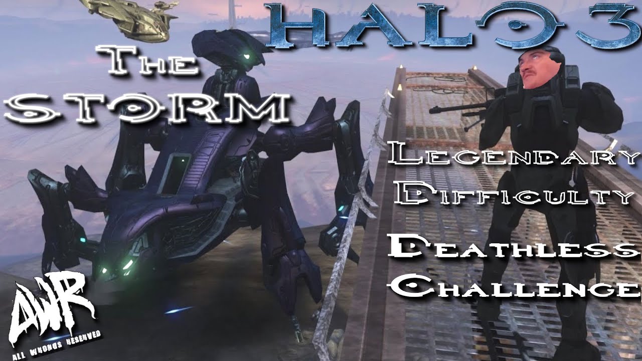 The Deathless Saga- Halo 3 - The Storm - Legendary difficulty - YouTube