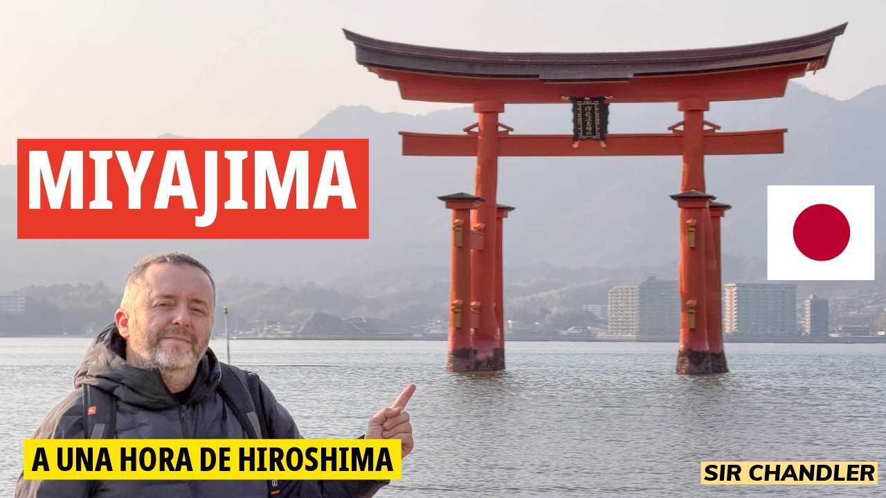 LA HERMOSA ISLA DE  MIYAJIMA ⛩️ CERCA DE HIROSHIMA 🇯🇵