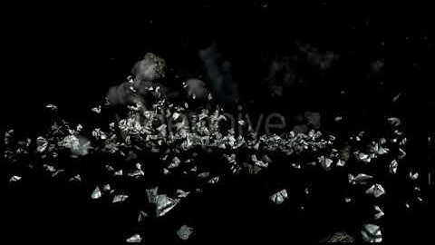 Rocks Falling | Motion Graphics - Envato elements