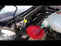 Remplacement liquide de refroidissement // Peugeot 407 //