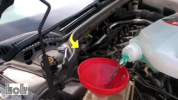 Fuite de liquide de refroidissement Peugeot 407