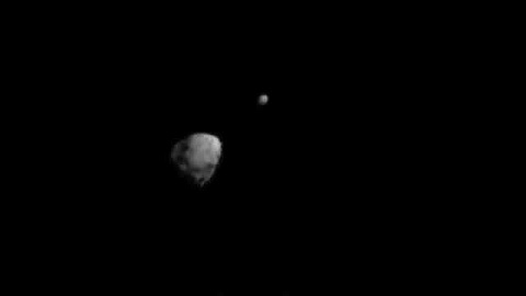 Nasa crash the draft satellite into asteroid. #nasa