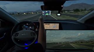 comma 3x - sunnypilot 0.9.4 dusk driving test