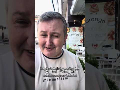 Delicious Waffles at See you soon cafe Chiang Mai Thailand | Chiang Mai Food Vlog |