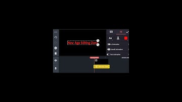Ripple text in kinemaster