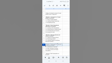 spreadsheet basic editing part 2 Urdu/Hindi #ai #chatgpt #nursing #spreadsheet