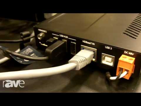 E4 AV Tour: Atlona Highlights AT-UHD-HDVS-300 Transmitter/Receiver Set for Soft Codec Conferencing