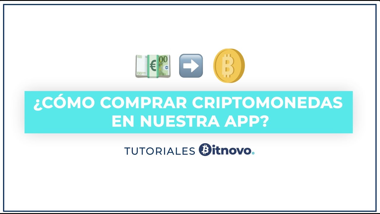 📘 🤓 ¿Cómo comprar criptomonedas en Bitnovo APP? - Tutoriales Bitnovo