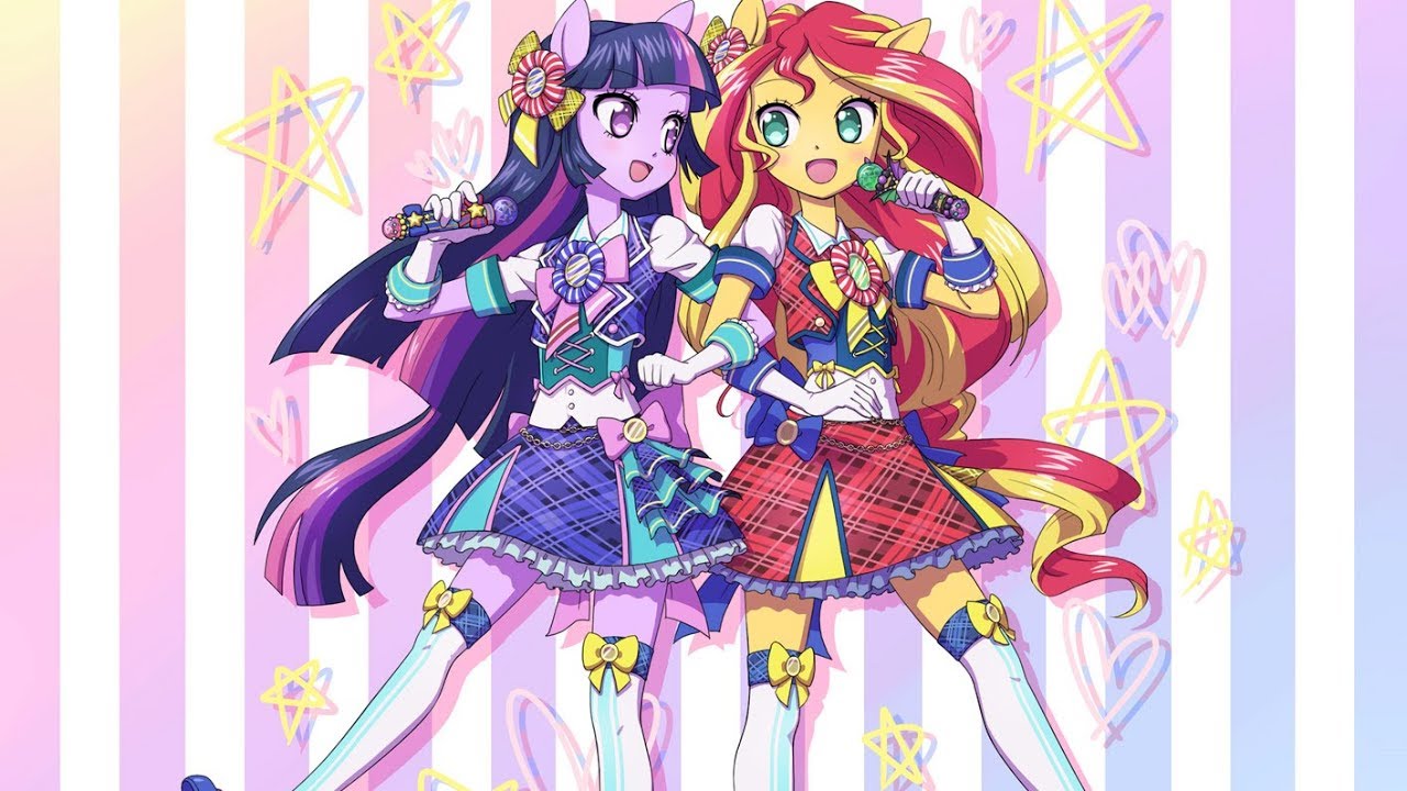 Twilight Sparkle & Sunset Shimmer Tribute | Telephone