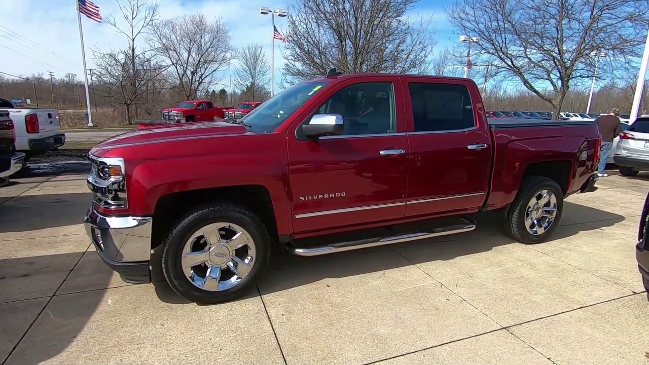 2018 CHEVROLET SILVERADO 1500 Crew Cab Short Box 4Wheel Drive Used