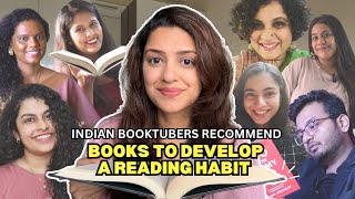 Books that will get you into a reading habit 📚✨ (ft. your favourite Indian Booktubers)