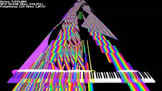 [Black MIDI] Frisk ~ All My Fellas | 12.54 Million Notes