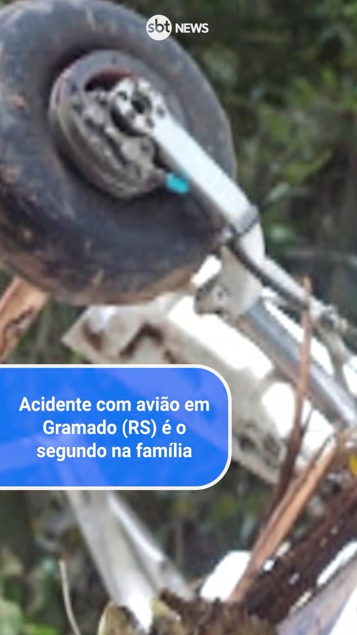 Acidente com avião em Gramado (RS) é o segundo na família das vítimas