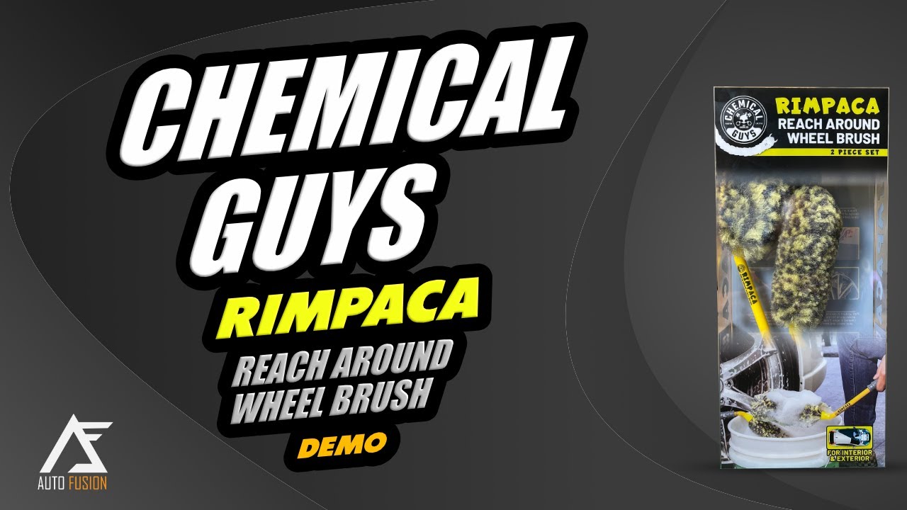 Chemical Guys Rimpaca Reach Around Ultimate Wheel Brush Set