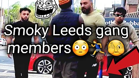 fighting Leeds gang members, you won't belive what happened 😭😪🏃‍♀️🏃‍♂️
