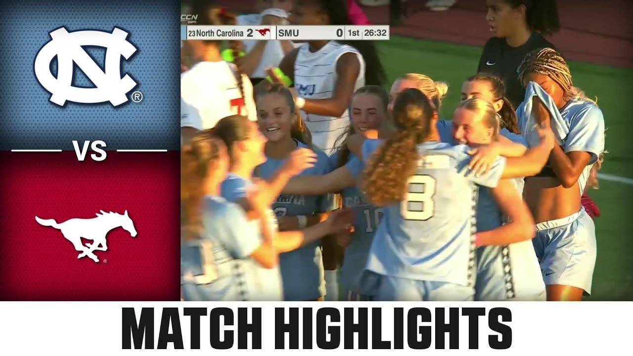 North Carolina vs. SMU Match Highlights | 2025 ACC Women's Soccer