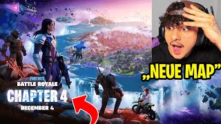 Fortnite CHAPTER 4 LIVE EVENT! (NEUE MAP, NEUE BATTLE PASS SKINS..)