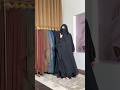 Elegant Black Hoodie Abaya#trending #hijab #youtubeshorts #