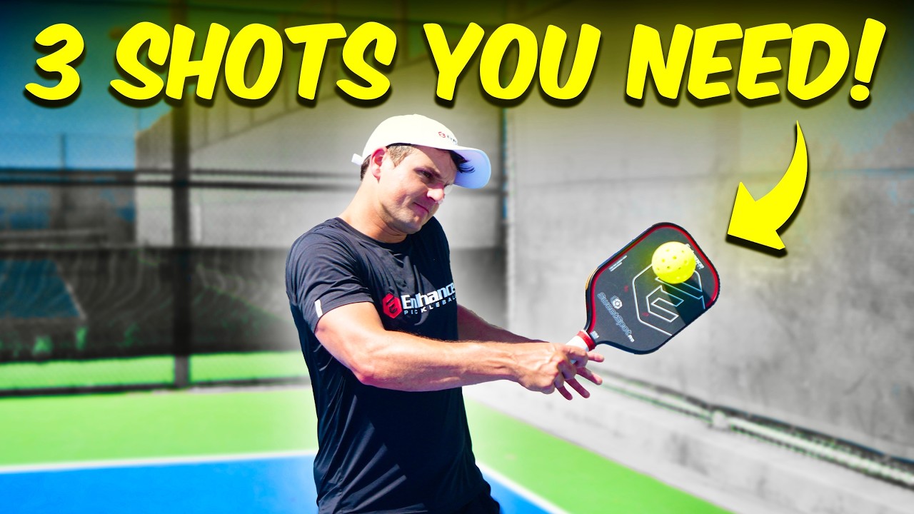 The 3 Shots That Win 70% of Points in Pickleball