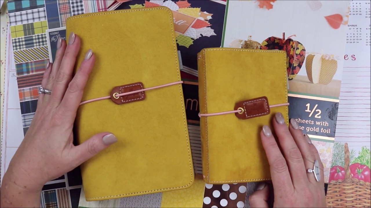 Fall Travelers Notebook Setup