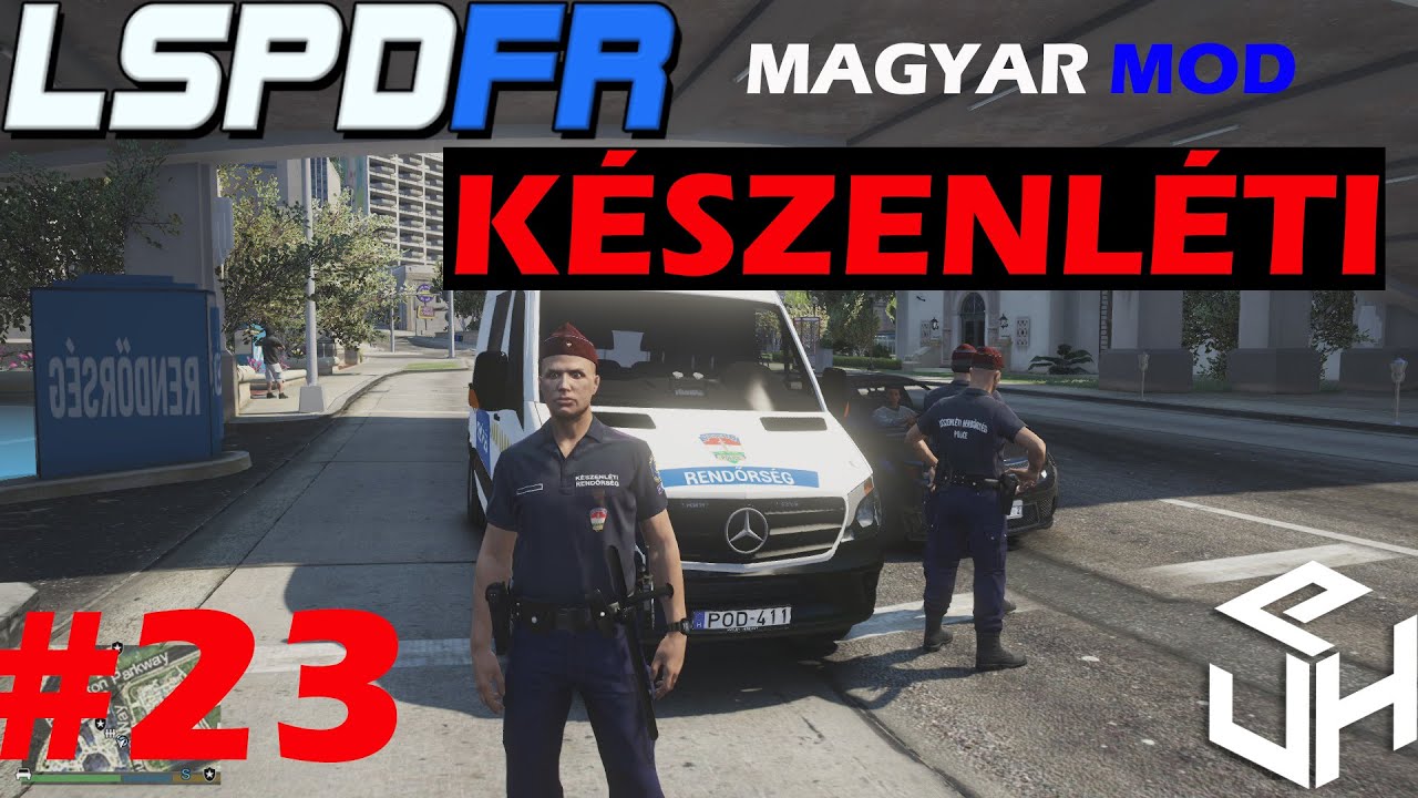 Üldözéses szolgálat 🚗🚓 GTA V LSPDFR #23  #lspdfr