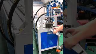 "Fully Automatic CNC Rectangular Tube Cutting Machine 🔥 Knife Cutting NO Saw Blade!"