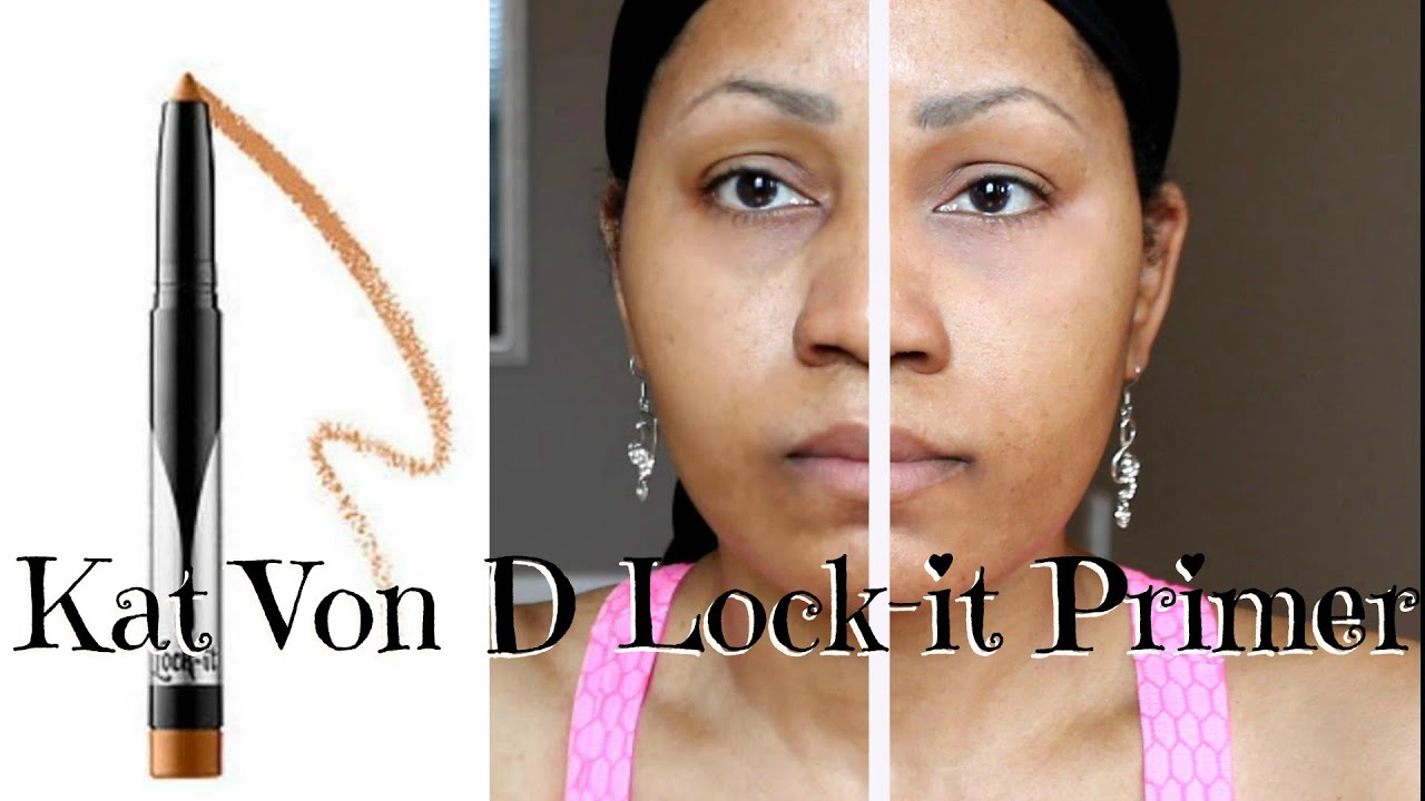 Von D Lock-it Color Correcting Eye Shadow Primer - Demo Review - - YouTube