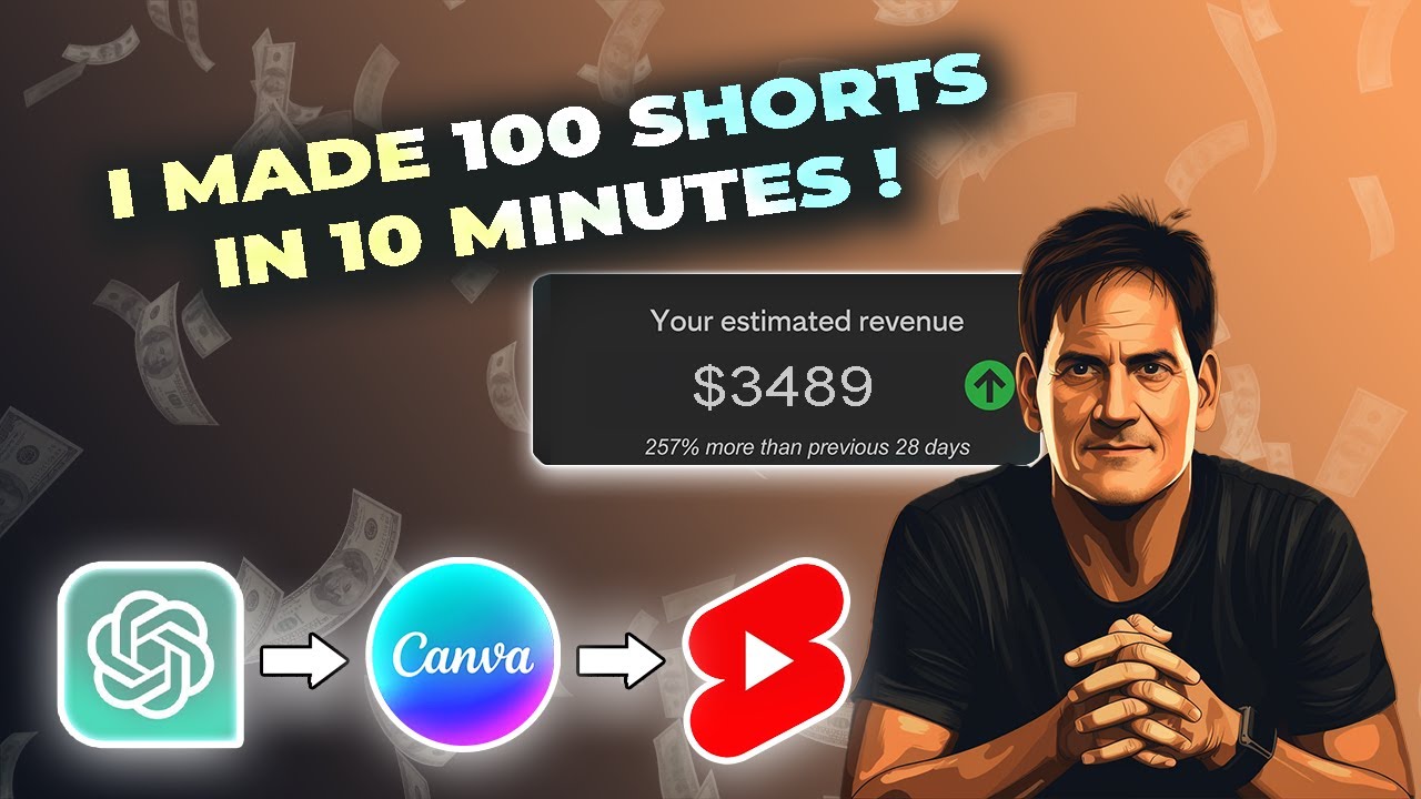 How I made 100 VIRAL Shorts in 10 Minutes for a Faceless Youtube ...