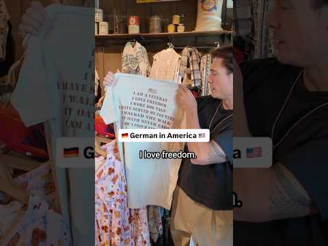 Germany Shops American Shirts at Cracker Barrel