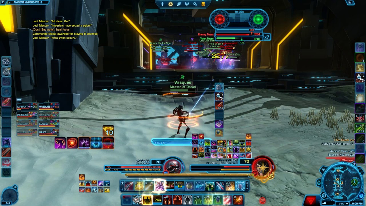 swtor level 70 commando PVP