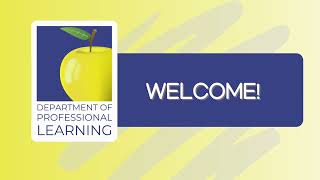 Welcome to the RLAS-116 Department of Professional Learning!