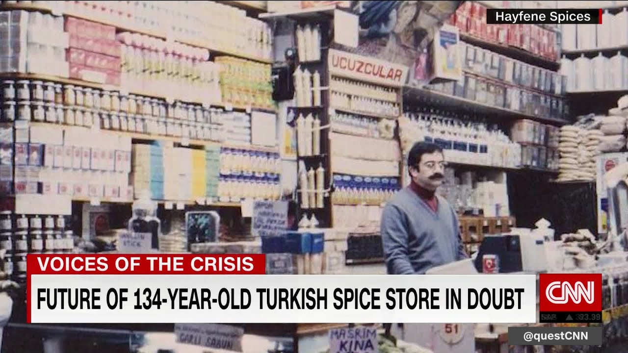 Future of 134-year-old Turkish spice store in doubt - YouTube