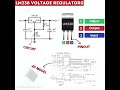LM338 Voltage regulator pinout description