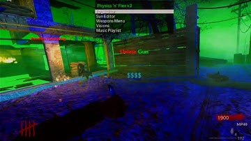 WaW Physics n Flex v3 Zombies Patch Menu | Offline Use Only