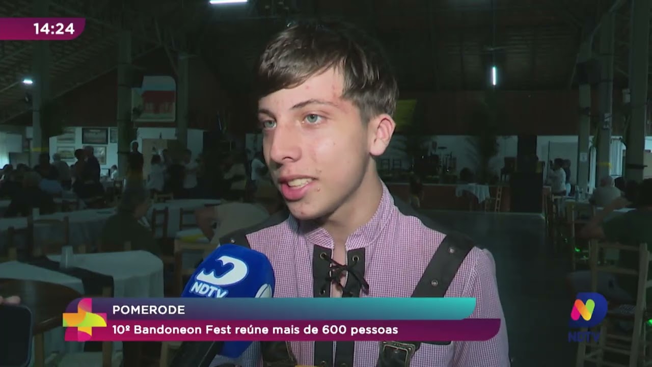 Pomerode: 10º Bandoneon Fest reúne mais de 600 pessoas - QTU Questões do Universo