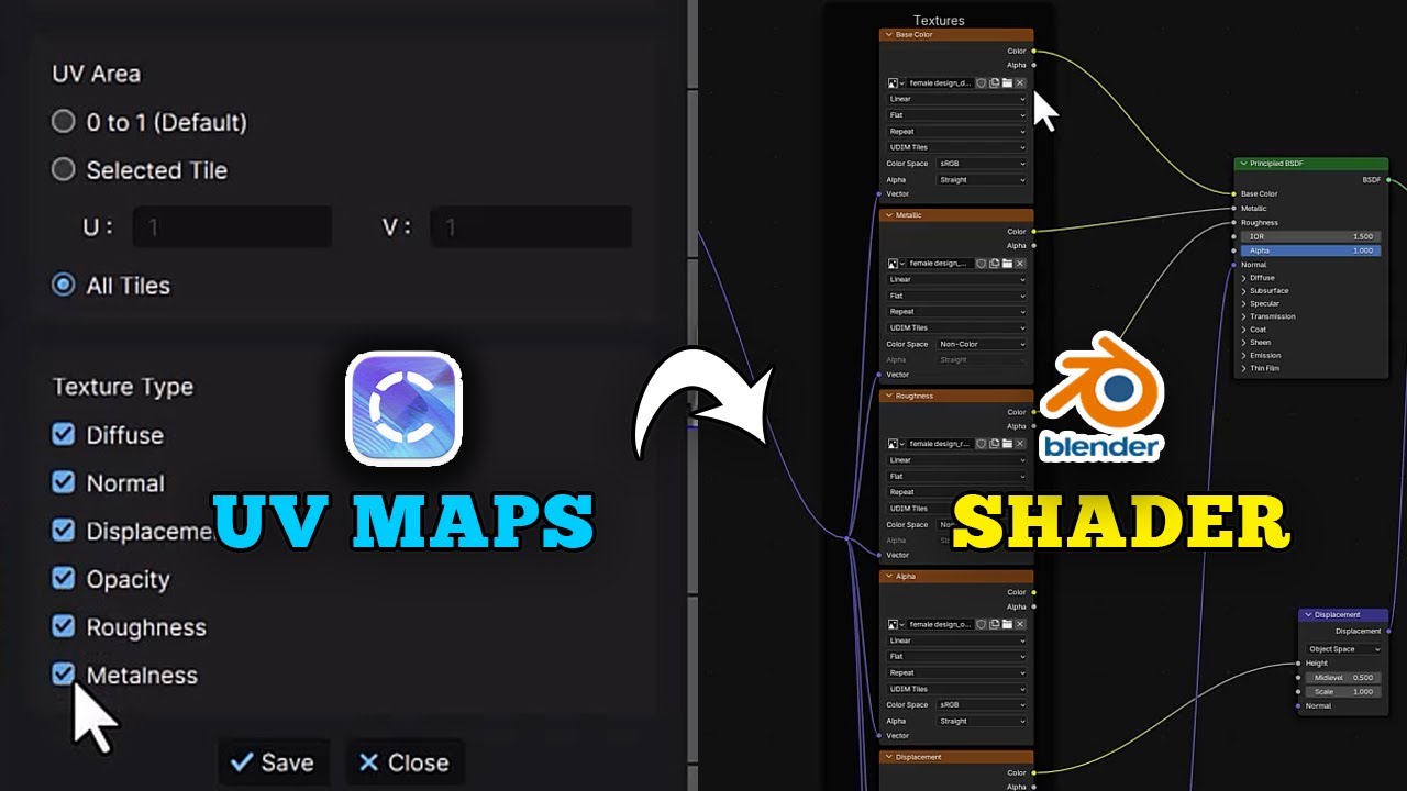 How to Apply CLO3D UV Maps Correctly in Blender - YouTube