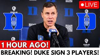BREAKING! DUKE SIGNING 3 STAR PLAYERS TO FORM THE SCARIEST OFFENSE IN COLLEGE! DUKE BASKETBALL NEWS