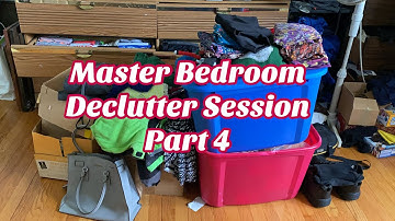 Hoarders ❤️ Declutter & Clean Master Bedroom Mini Session Part 4! KonMari Method on my Sock Drawer!