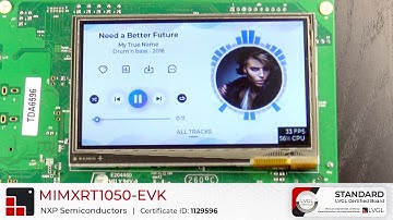 NXP i.MX RT1050 EVK - board certification review | LVGL