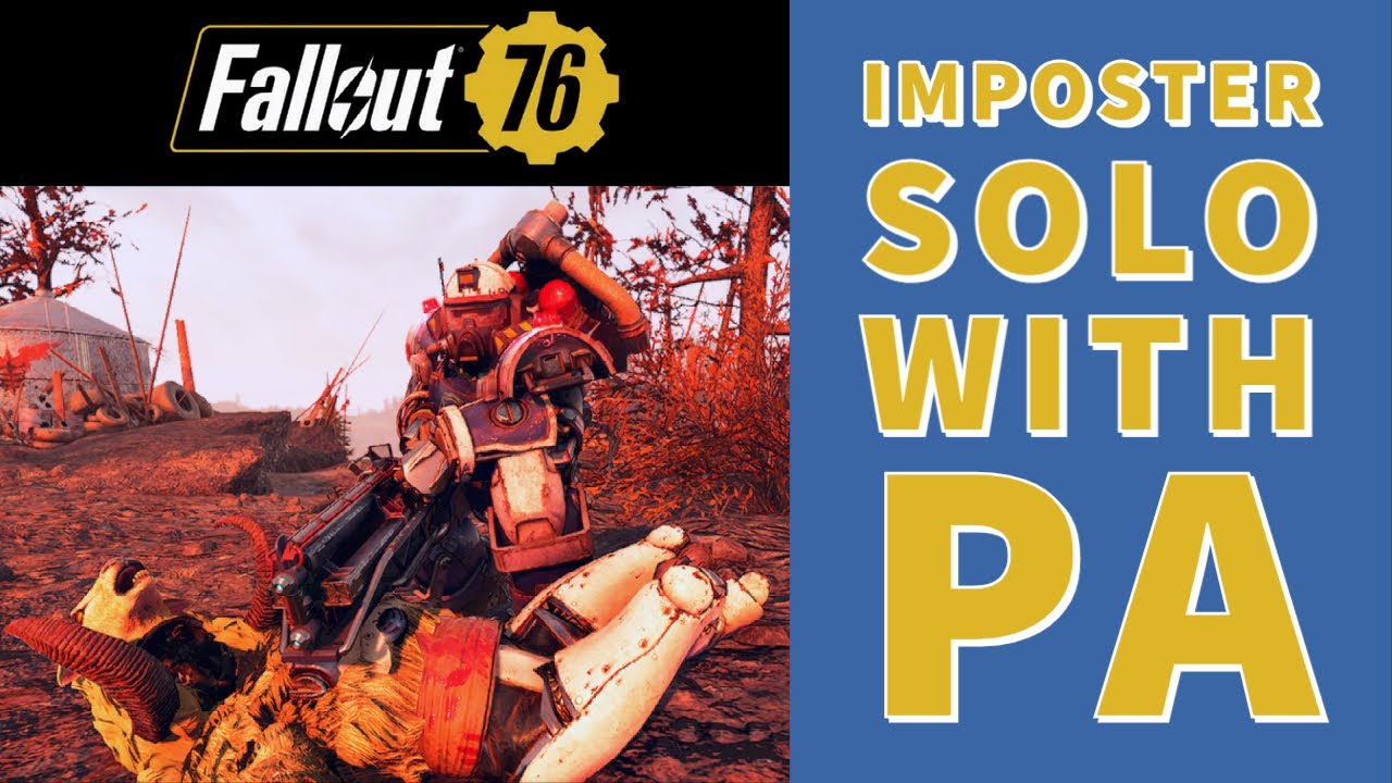 How To Solo ENCRYPTID Event Imposter Sheepsquatch With Power Armor how-to-solo-encryptid-event-imposter-sheepsquatch-with-power-armor