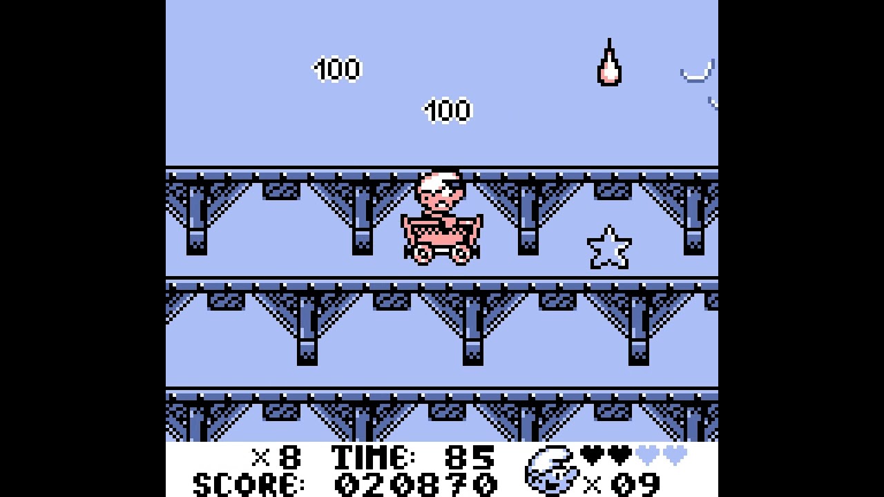 GB The Smurfs "no B presses" in 