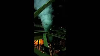 Steam Blowing : 1st blow stage 2*660 MW Super Critical Boiler